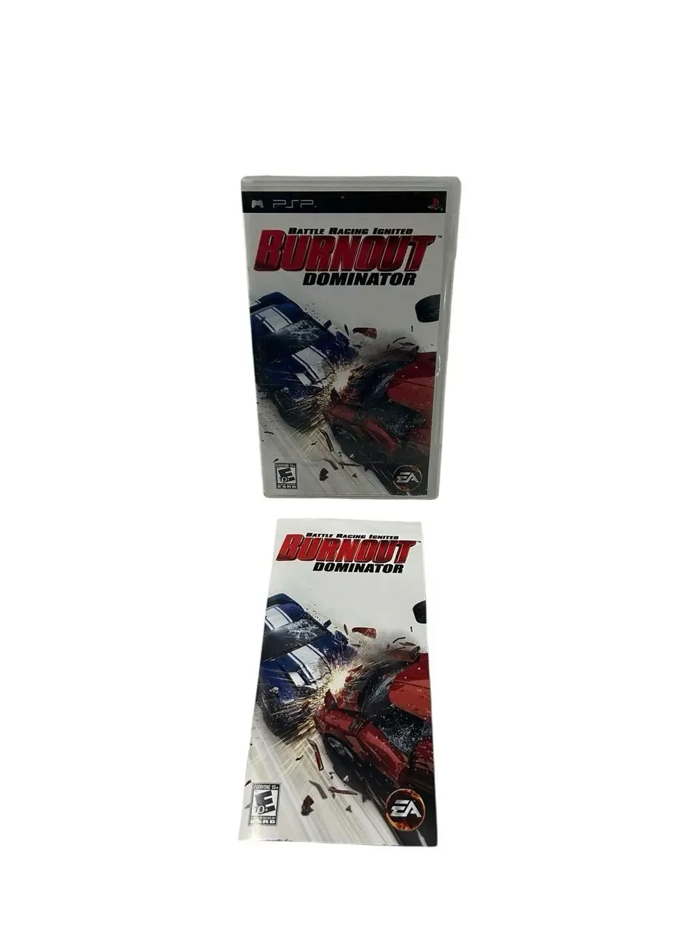 Burnout Dominator - (PSP) No Game. Case + Box Art Manual NO GAME